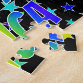 "ERICA" Vorname, Spaß "GLÜCKLICHER GEBURTSTAG" Puzzle (Seite)