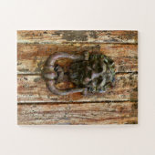 Erice Lion Knocker | Sicily's Medieval Grit Puzzle (Horizontal)