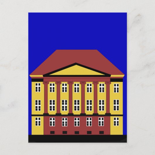 Erich Erichsens Manison in Kopenhagen Postkarte (Vorderseite)