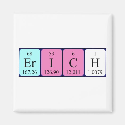 Erich Periodenmagnet Magnet (Vorne)