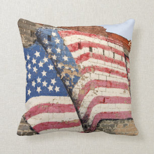 Erick, Oklahoma, USA. Weg 66 Kissen