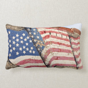 Erick, Oklahoma, USA. Weg 66 Lendenkissen