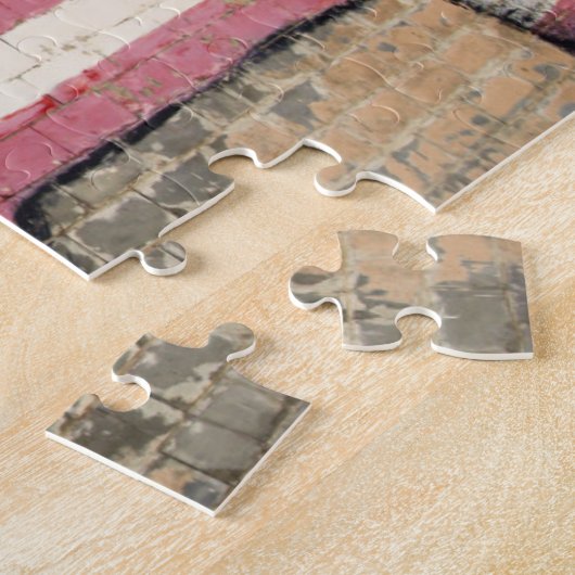 Erick, Oklahoma, USA. Weg 66 Puzzle (Seite)