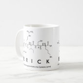 Erick Peptidname Tasse (Vorderseite Links)