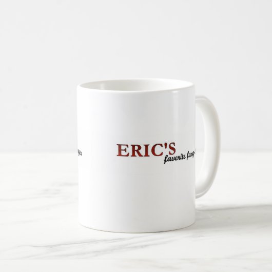 Erics Liebling Kaffeetasse (VorderseiteRechts)