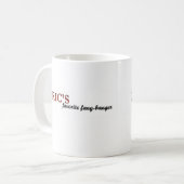 Erics Liebling Kaffeetasse (Vorderseite Links)