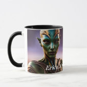 Eric's Personalisiert anpassbares Koffein am Morge Tasse (Links)