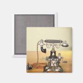 Ericsson Telefon, 1890 Magnet (Vorderseite/Rückseite)