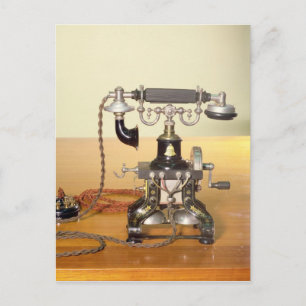 Ericsson Telefon, 1890 Postkarte