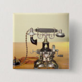 Ericsson telefonieren, 1890 button (Vorderseite)