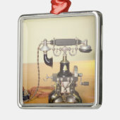 Ericsson telefonieren, 1890 silbernes ornament (Links)