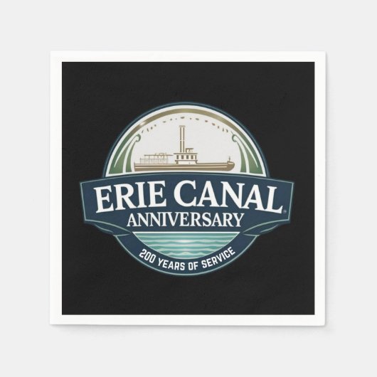 Erie Canal 200th Anniversary Serviette (Vorderseite)