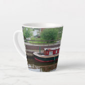 Erie Canal Boot verspätete Tasse (Linke Ecke)
