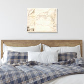 Erie Canal Leinwanddruck (Insitu (Schlafzimmer))