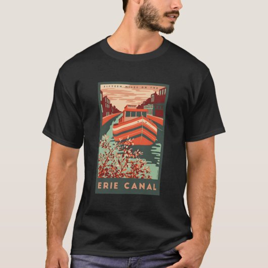 Erie Canal Premium Travel T-Shirt (Vorderseite)