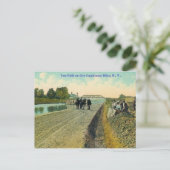 Erie Canal Tow Path Postcard Postkarte (Stehend Vorderseite)