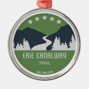 Erie Canalway Ornament Aus Metall