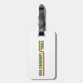 Erie Canalway Trail Gepäckanhänger (Rückseite vertikal)