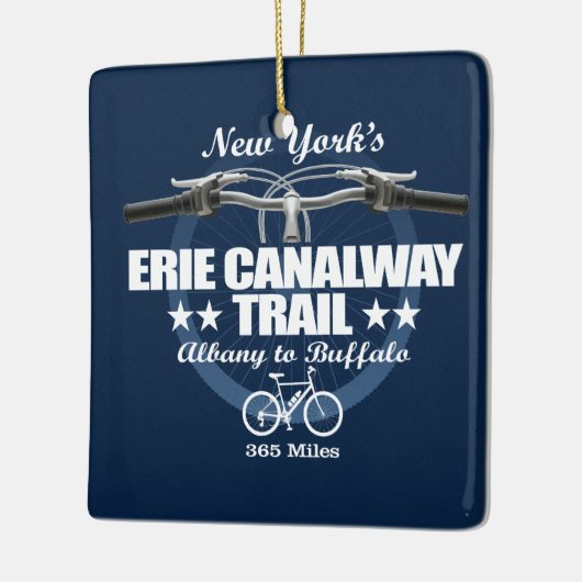 Erie Canalway Trail (H2) Keramikornament (Links)