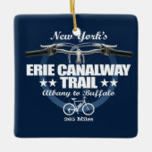 Erie Canalway Trail (H2) Keramikornament (Vorderseite)