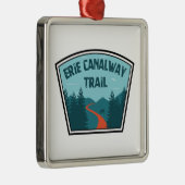 Erie Canalway Trail Ornament Aus Metall (Rechts)