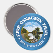 Erie Canalway Trail (Radweg c) Magnet (Vorderseite/Rückseite)