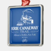 Erie Canalway Trail (RT) Ornament Aus Metall (Links)
