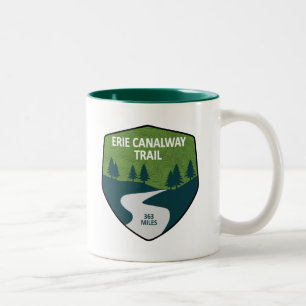 Erie Canalway Trail Zweifarbige Tasse