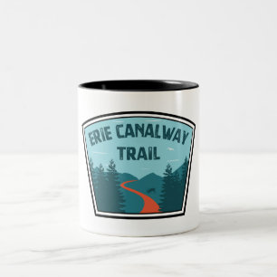 Erie Canalway Trail Zweifarbige Tasse
