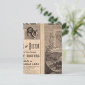 Erie-Eisenbahn Postkarte (Stehend Vorderseite)