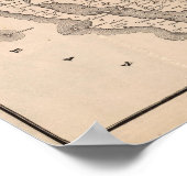 Erie Eisenbahn und Verbindungen Poster (Ecke)