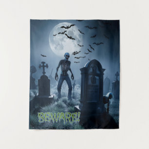 Erie Halloween  Wandteppich