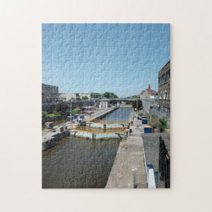 Erie-Kanal-Schleusen Puzzle