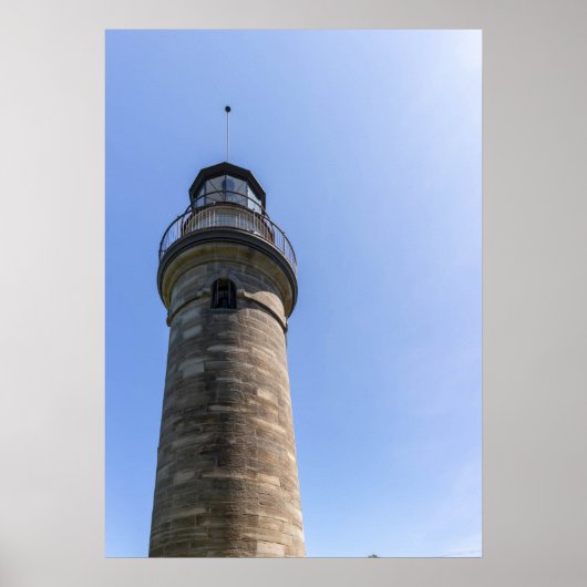 Erie Land Lighthouse Poster (Vorne)