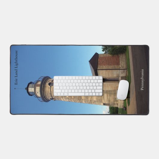 Erie Land Lighthouse Schreibtischmatte (Tastatur & Maus)