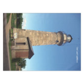 Erie Land Lighthouse tablecloth Tischdecke (Vorderseite (Horizontal))