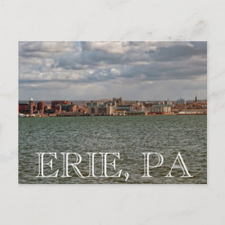 Erie PA Postkarte