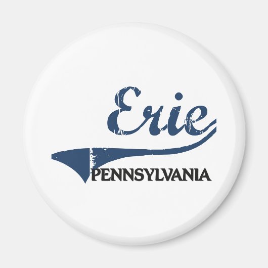 Erie Pennsylvania City Classic Magnet (Vorne)