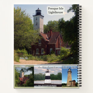 Erie, Pennsylvania Lighthouse Notenbuch Notizblock