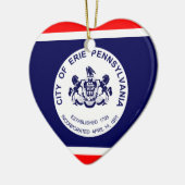 Erie, Pennsylvania, Vereinigte Staaten Keramikornament (Links)