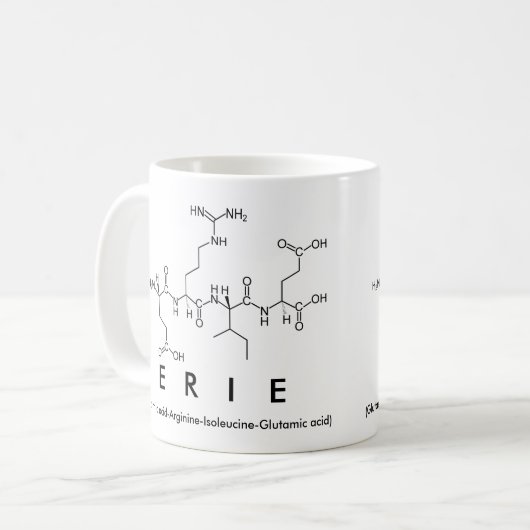 Erie Peptidname Tasse (Vorderseite Links)