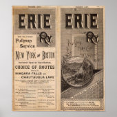 Erie Railway Poster (Vorne)