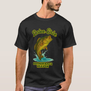 Eriesee, Bronzeback Himmel, Schwarzbarsch, Fis T-Shirt