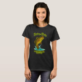 Eriesee, Bronzeback-Paradies, Smallmouth-Barsch, F T-Shirt (Vorne ganz)