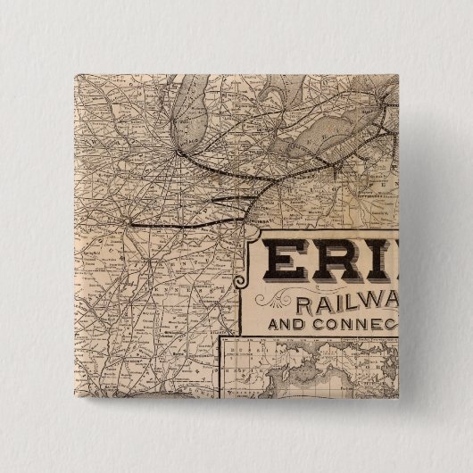 Eriesenbahn und Verbindungen Button (Vorderseite)