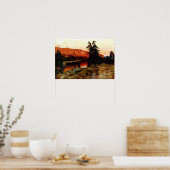 Erik Abrahamsson - Abend Sun At Farsvik (modifie Poster (Küche)