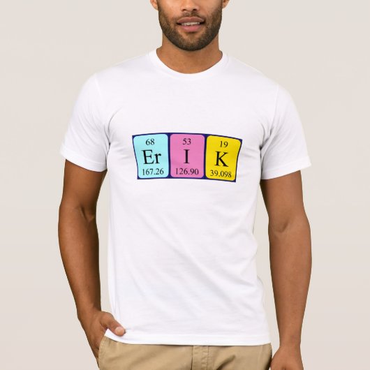 Erik Periodenname Shirt (Vorderseite)