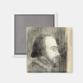 Erik Satie c.1886 Magnet (Vorderseite/Rückseite)