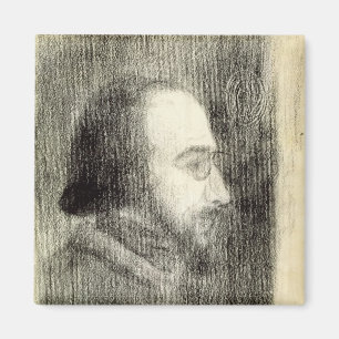 Erik Satie c.1886 Magnet