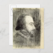 Erik Satie c.1886 Postkarte (Vorne/Hinten)